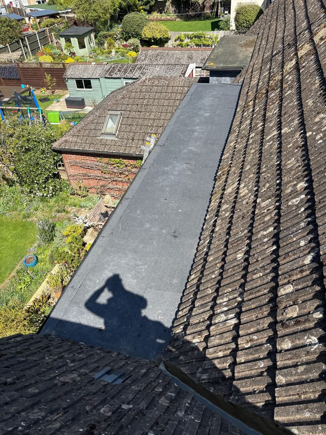 Chimney repointing and leadwork
